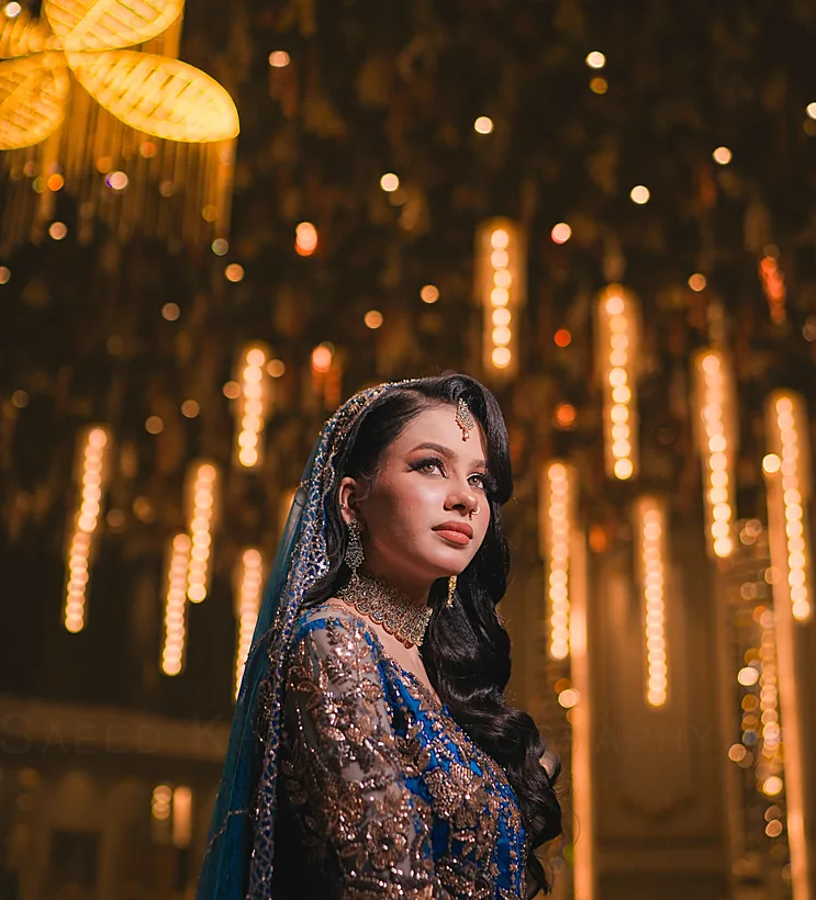 Nikkah · under the lights, makeup by Aqsa Danish Salon