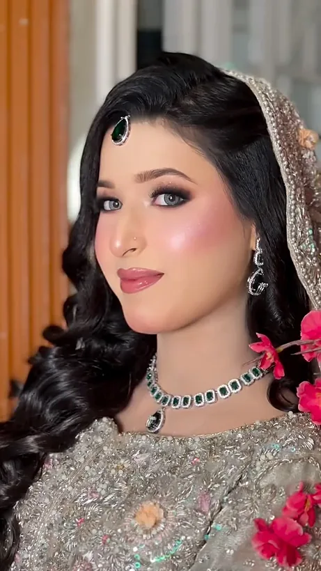 Walima makeup by Aqsa Danish Salon