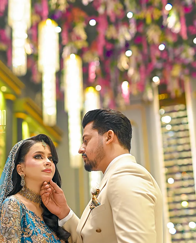 Nikkah · the hall, makeup by Aqsa Danish Salon