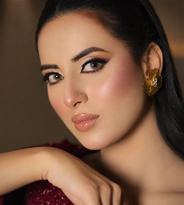 Party glam by Aqsa Danish Salon